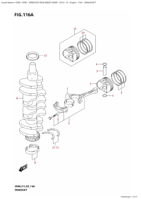 116A - Crankshaft (116A - )