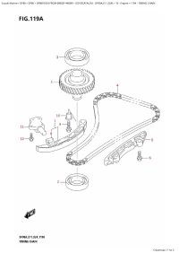 119A - Timing  Chain (119A -  )