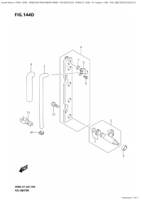 144D - Fuel Injector  (E01,E03,E11) (144D -   (E01, E03, E11))