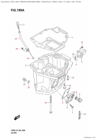 180A - Oil Pan (180A -  )