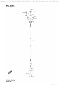 206A - Clutch Rod  (L-Transom) (206A -   (L-Transom))