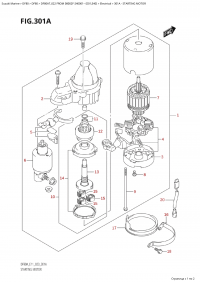 301A - Starting Motor (301A -  )