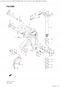 336E - Swivel Bracket (Df80A:e01) (336E -   (Df80A: e01))