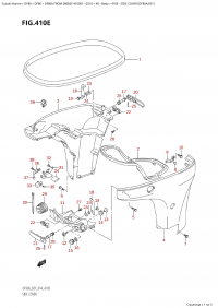 410E - Side Cover (Df80A:e01) (410E -   (Df80A: e01))