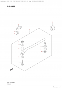 442E - Drag Link (Df80A:e01) (442E -   (Df80A: e01))