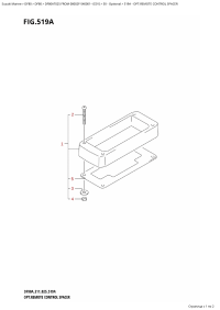 519A - Opt:remote Control Spacer (519A - :   )