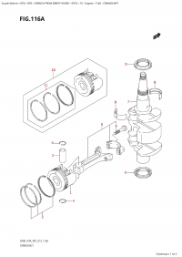 116A - Crankshaft (116A - )