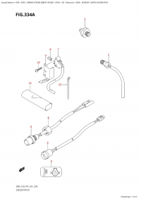 334A - Sensor / Switch (Df8A:p01) (334A -    (Df8A: p01))