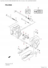 335A - Clamp Bracket (Df8A:p01) (335A -   (Df8A: p01))