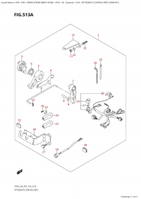 513A - Opt:remote Control Parts (Df8A:p01) (513A - :     (Df8A: p01))