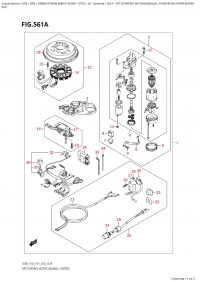 561A - Opt:starting Motor (Manual Starter) (M-Starter:df8A:p01) (561A - :  ( ) (   : df8A: p01))