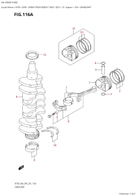 116A - Crankshaft (116A - )