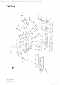 122A - Intake Manifold (122A -  )