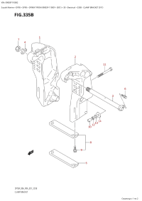 335B - Clamp Bracket (011) (335B -   (011))