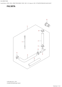 507A - Opt:water Pressure Gauge Sub Kit (507A - :     )