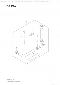 507A - Opt:water Pressure Gauge Sub Kit (507A - :     )