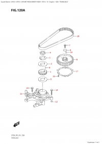 120A - Timing Belt (120A -  )