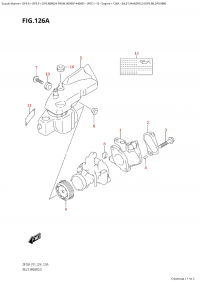 126A - Inlet Manifold (Df9.9B,Df9.9Br) (126A -   (Df9.9B, Df9.9Br))