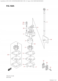 160A - Water Pump (Df9.9B:p01) (160A -   (Df9.9B: p01))