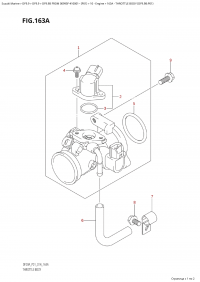 163A - Throttle Body (Df9.9B:p01) (163A -   (Df9.9B: p01))