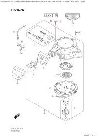 167A - Recoil Starter (167A -  )