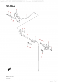 206A - Clutch Rod (206A -  )