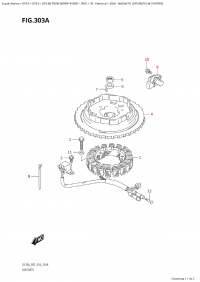 303A - Magneto (Df9.9B:p01:M-Starter) (303A -  (Df9.9B: p01:    ))