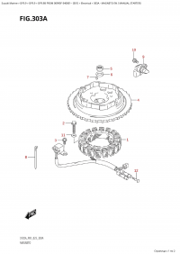 303A - Magneto (W / Manual Starter) (303A -  (W /  ))