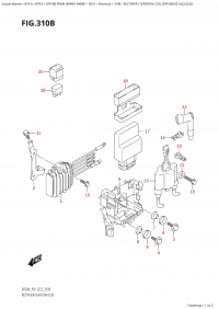 310B  -  Rectifier / Ignition Coil (Df9.9B:(021,022,023)) (310B -  /   (Df9.9B: (021, 022, 023) ))