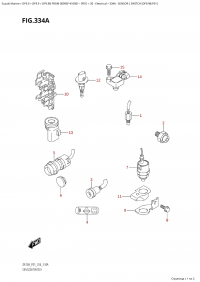 334A - Sensor / Switch (Df9.9B:p01) (334A -    (Df9.9B: p01))