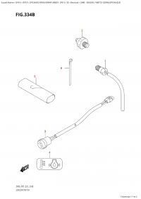 334B - Sensor / Switch ((Df8A,Df9.9A):023) (334B -    ( (Df8A, Df9.9A) : 023))