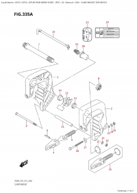 335A - Clamp Bracket (Df9.9B:p01) (335A -   (Df9.9B: p01))