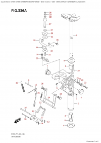 336A - Swivel Bracket ((Df9.9B,Df15A,Df20A):P01) (336A -   ( (Df9.9B, Df15A, Df20A) : P01))