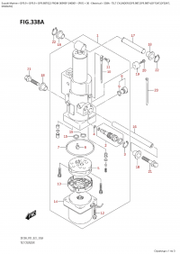 338A  -  Tilt  Cylinder  (Df9.9Bt,Df9.9Bth,Df15At,Df20At, (338A -   (Df9.9Bt, Df9.9Bth, Df15At, Df20At,)