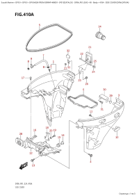 410A - Side Cover (Df8A,Df9.9A) (410A -   (Df8A, Df9.9A))