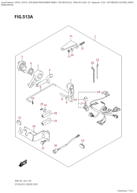 513A  -  Opt:remote Control  Parts (513A - :    )