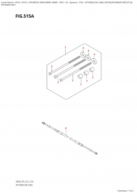 515A  -  Opt:remocon  Cable  (Df9.9B,Df9.9Br,Df9.9Bt,Df15A, (515A - :    (Df9.9B, Df9.9Br, Df9.9Bt, Df15A,)