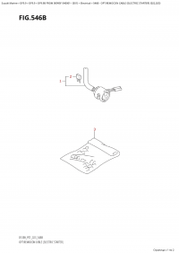 546B  -  Opt:remocon Cable (Electric  Starter)  (022,023) (546B - :    () (022, 023))