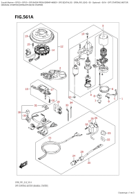 561A  -  Opt:starting Motor (561A - : )