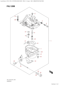 128B - Carburetor (Dt30,Dt30R) (128B -  (Dt30, Dt30R))