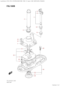 160B - Water Pump (L-Transom) (160B -   (L-Transom))