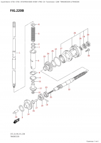 220B - Transmission (L-Transom) (220B -  (L-Transom))