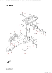 405A - Drive Shaft Housing (S-Transom) (405A -    (S-Transom))