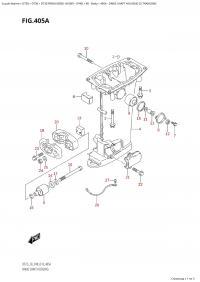 405A - Drive Shaft Housing (S-Transom) (405A -    (S-Transom))