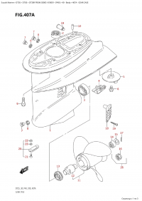 407A - Gear Case (407A -   )