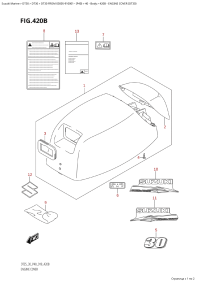 420B - Engine Cover (Dt30) (420B -   () (Dt30))