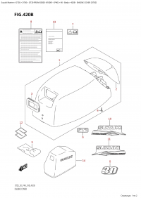 420B - Engine Cover (Dt30) (420B -   () (Dt30))