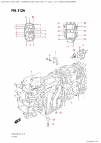 112A - Cylinder (Dt40W,Dt40Wr) (112A -  (Dt40W, Dt40Wr))