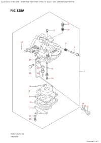 128A - Carburetor (Dt40W:p40) (128A -  (Dt40W: p40))