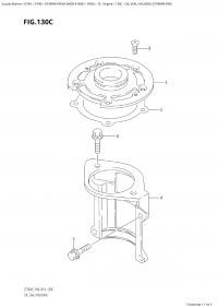 130C - Oil Seal Housing (Dt40Wr:p40) (130C -   (Dt40Wr: p40))